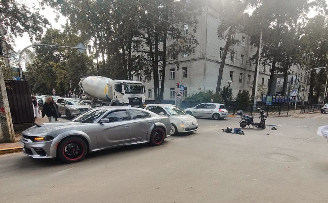 Фото з місця ДТП: Нацполіція