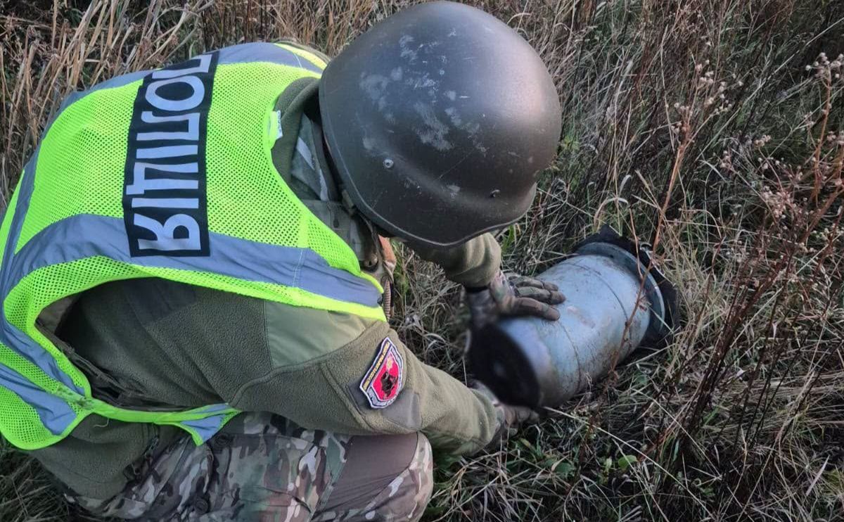 50 кілограмів вибухівки: у Києві знайшли нерозірвану бойову частину російського дрона