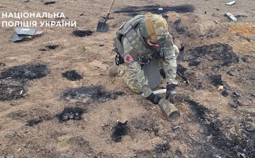 Боєприпас знищили на місці
