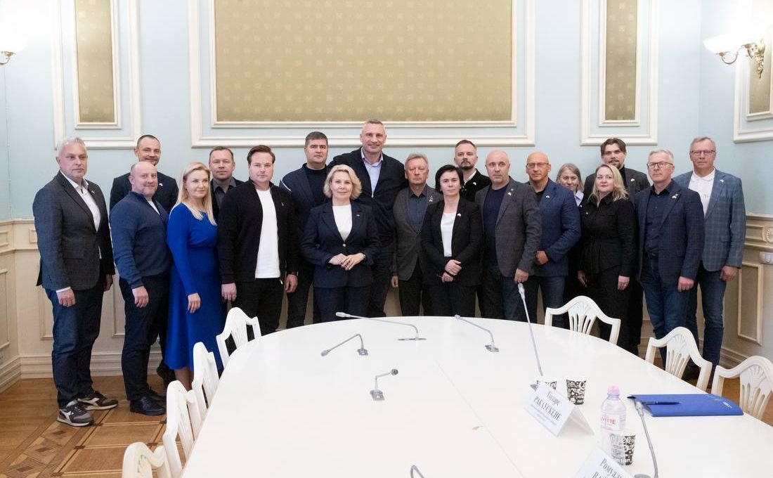 Під час зустрічі. Фото: пресслужба мера