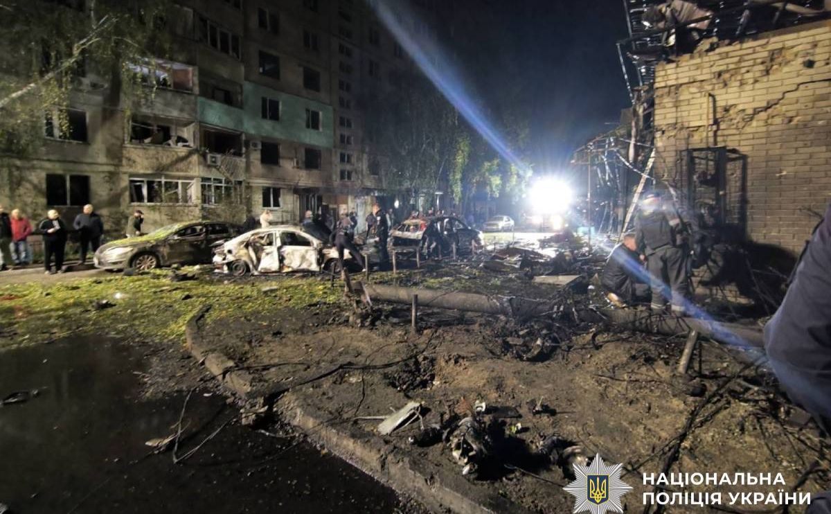 Місце у Пісочину, де загинули люди. Фото: Нацполіція