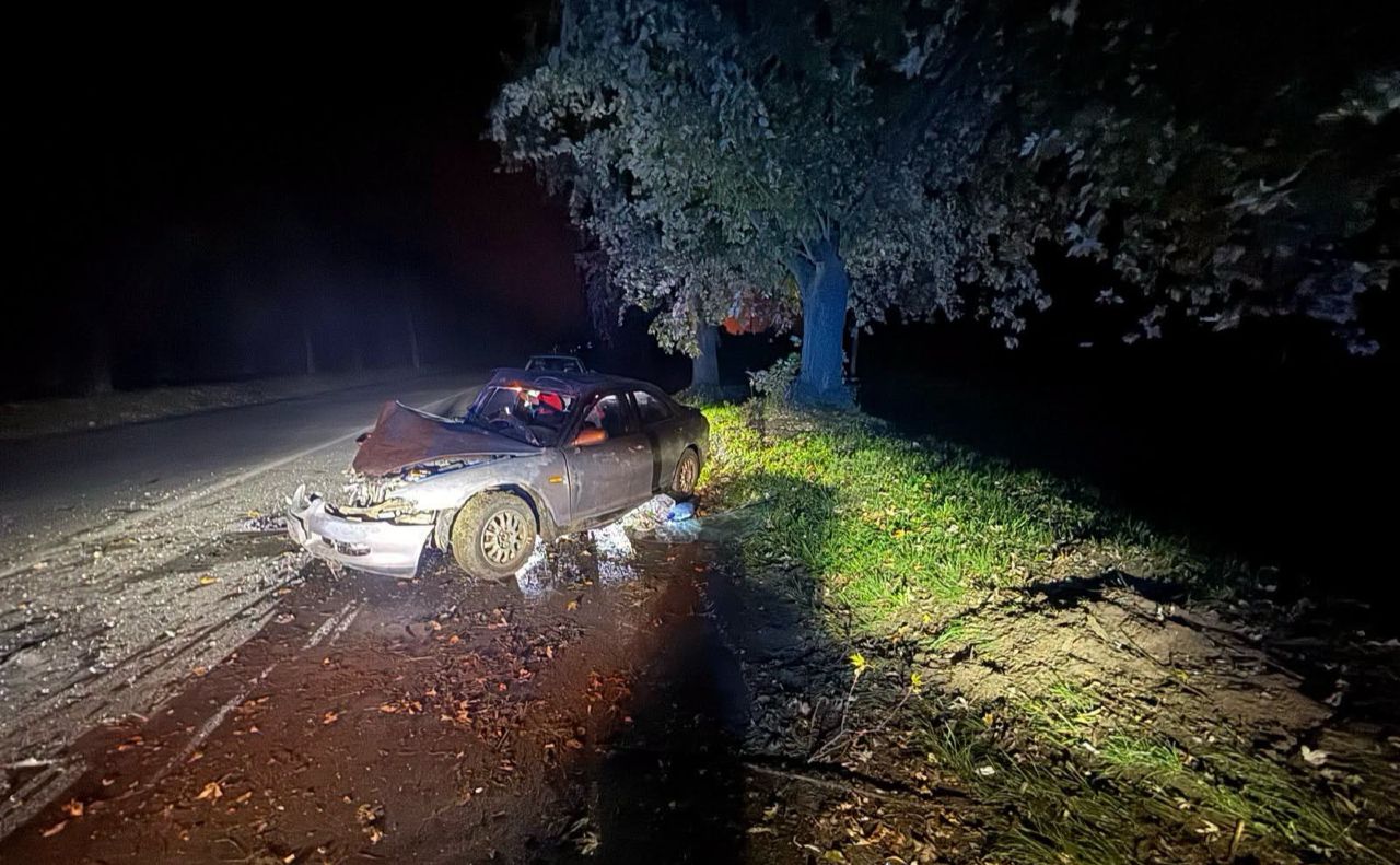 Фото з місця ДТП: Нацполіція