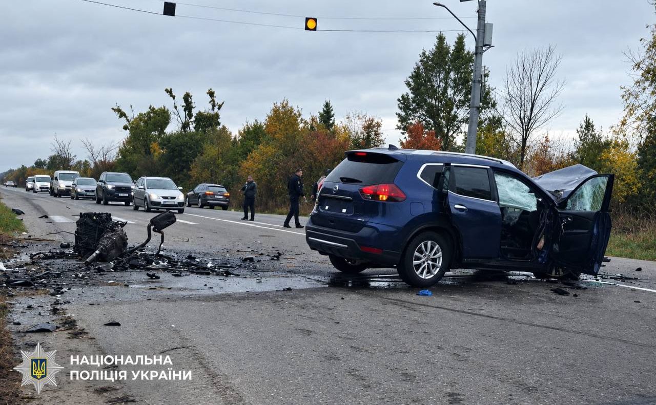 Наслідки ДТП. Фото: Національна поліція України