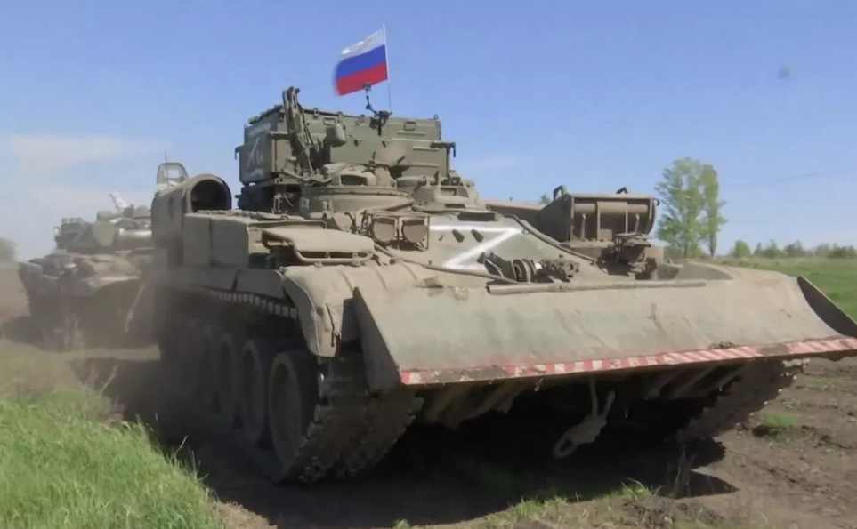 Ще на одну БРЕМ-1 у росіян стало менше. Фото: росЗМІ