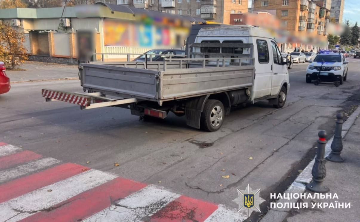 Місце ДТП у Василькові. Фото: Нацполіція